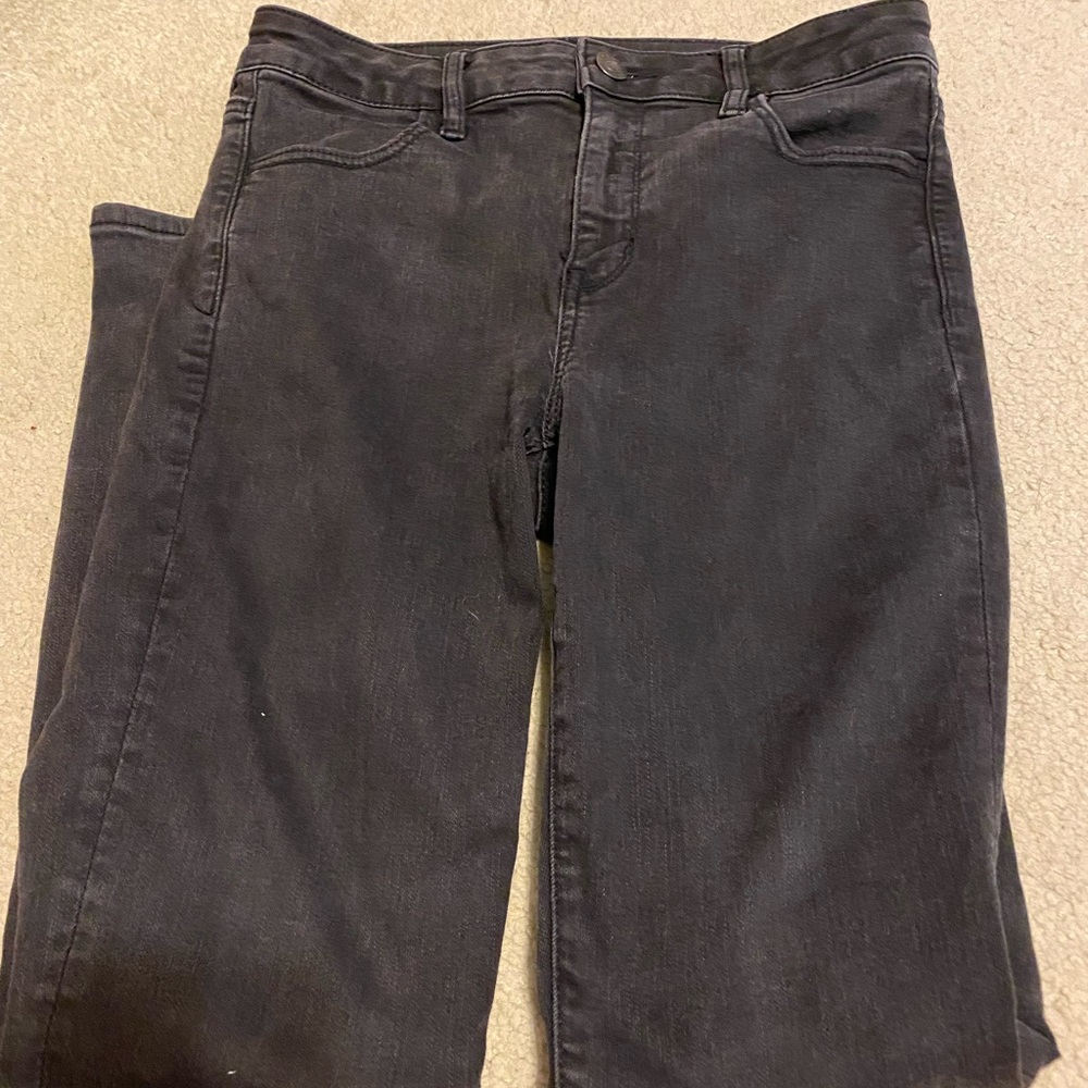 American Eagle black skinny jeans